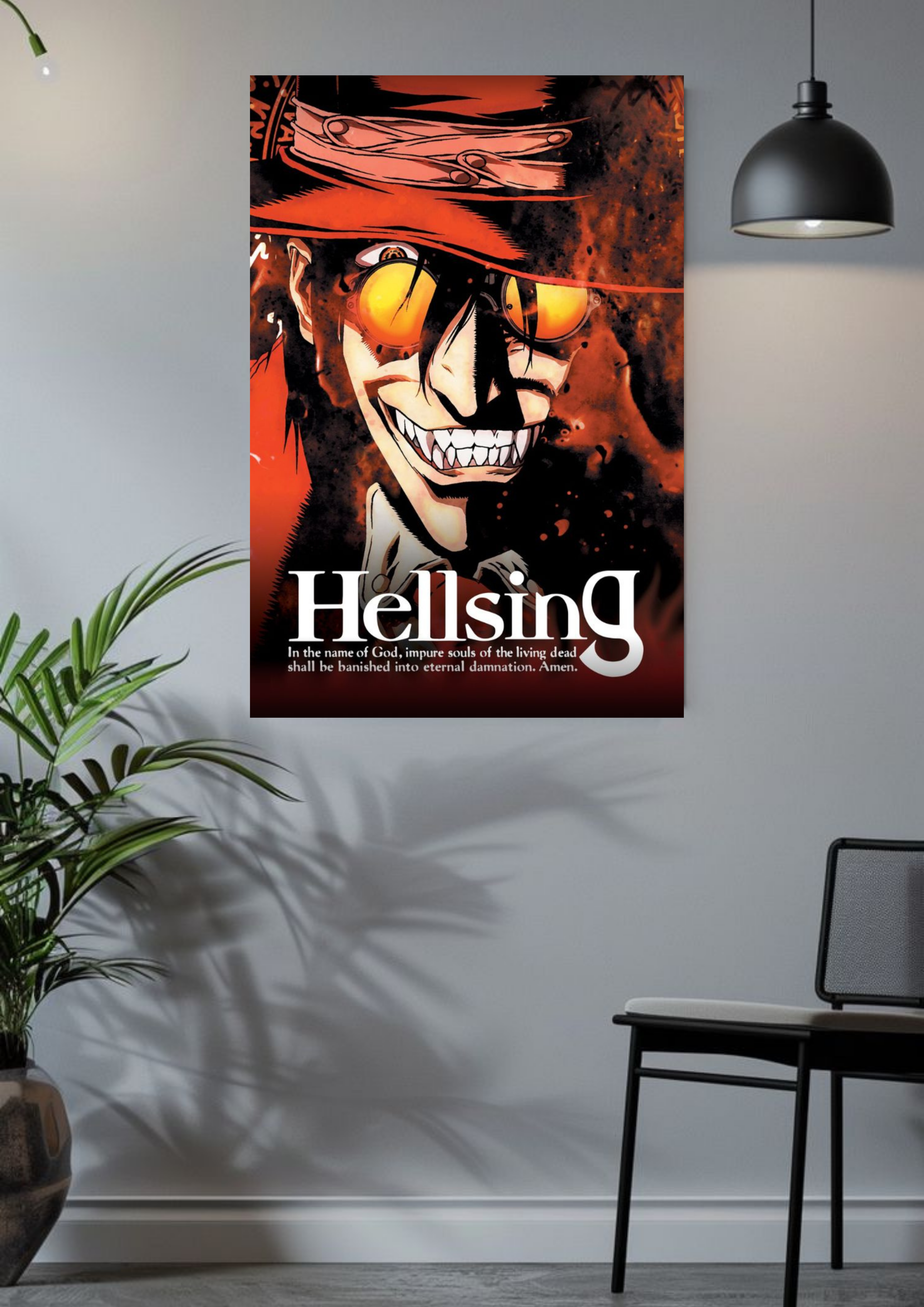 Alucard Unleashed – Hellsing’s Vampire King Poster