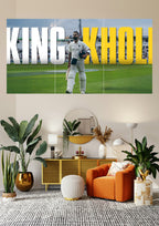 Virat Kohli | King of the Pitch | Cricket Royalty Posters