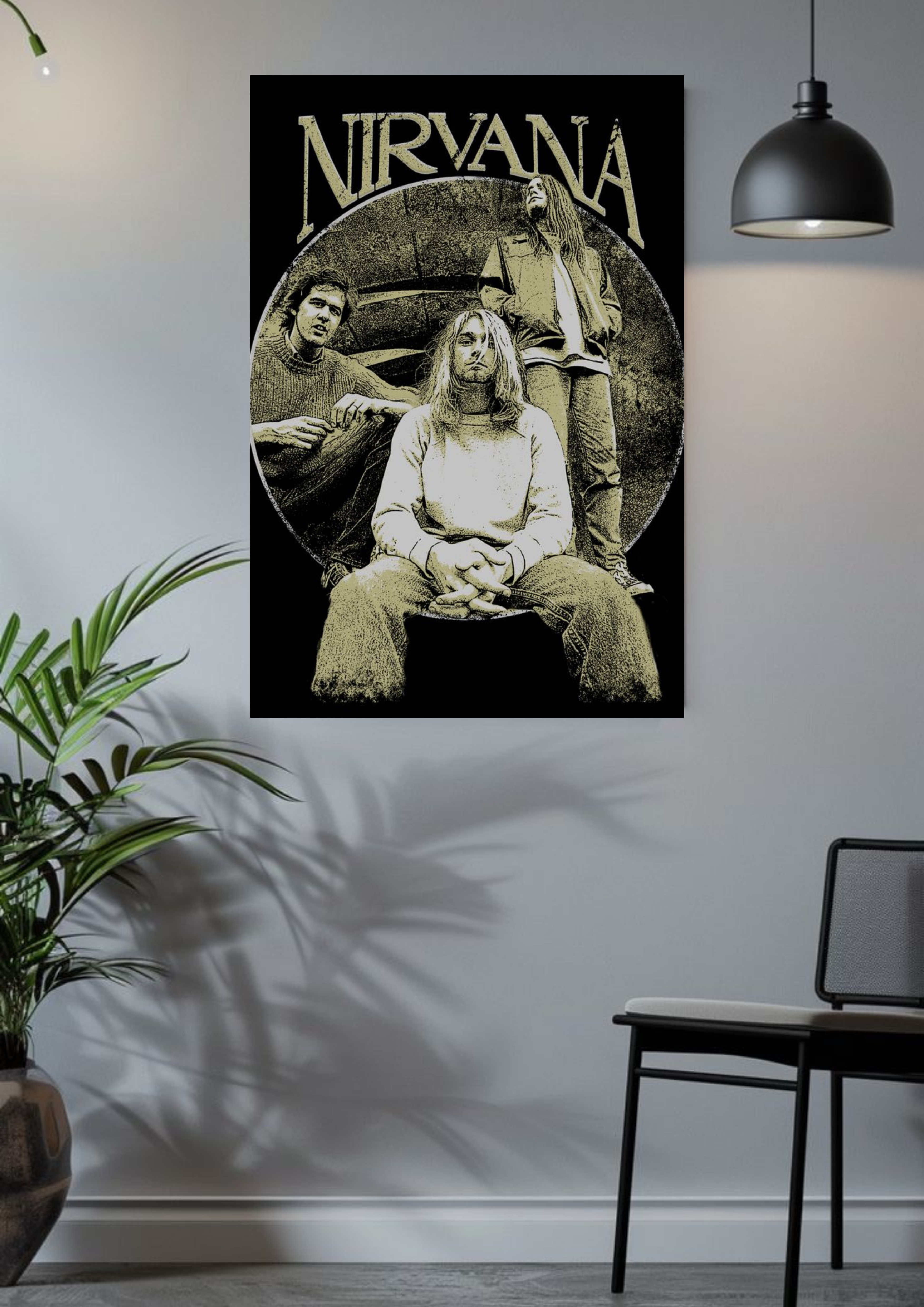 Nirvana Grunge Era Poster