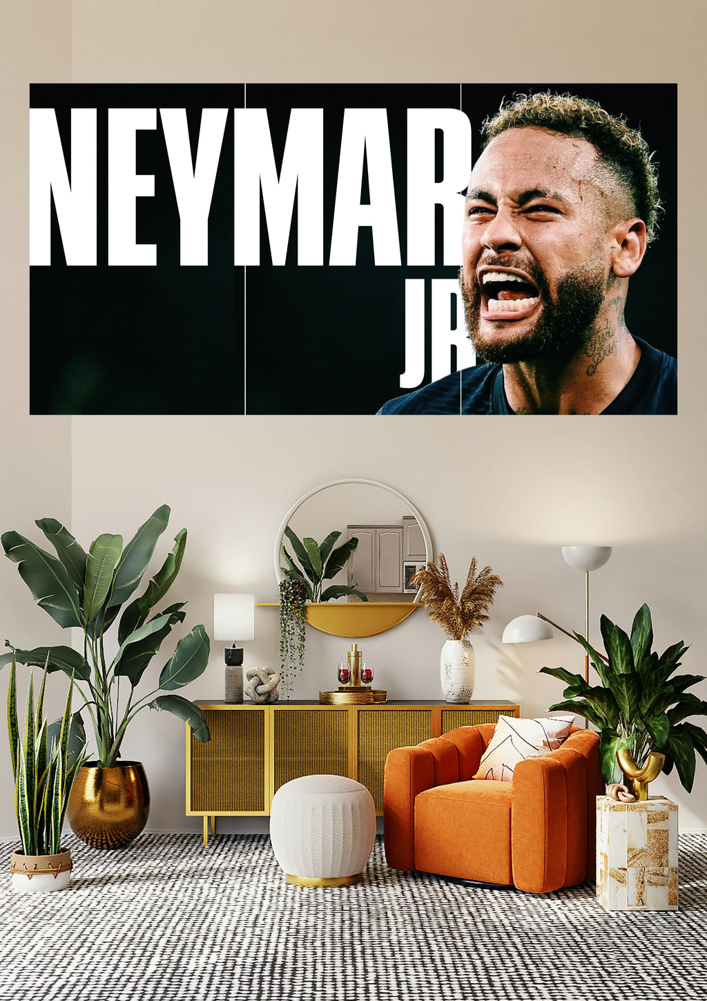Neymar Jr. | Primal Roar | Soccer Intensity Posters