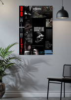 Don’t Quit | Rise & Grind | Inspirational Mood Board Poster