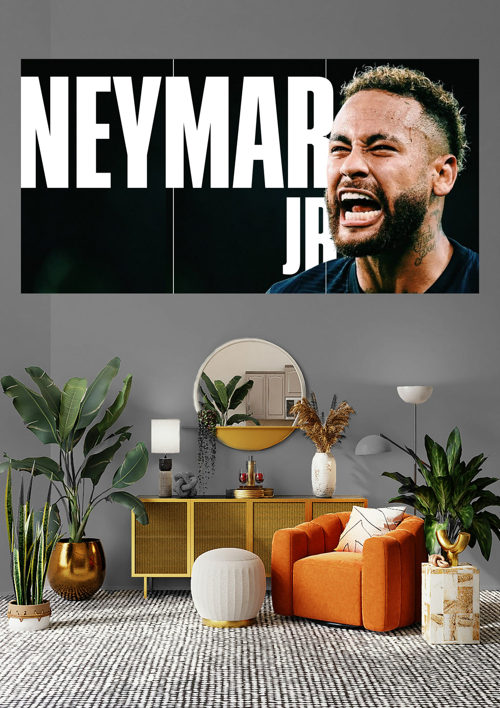 Neymar Jr. | Primal Roar | Soccer Intensity Posters