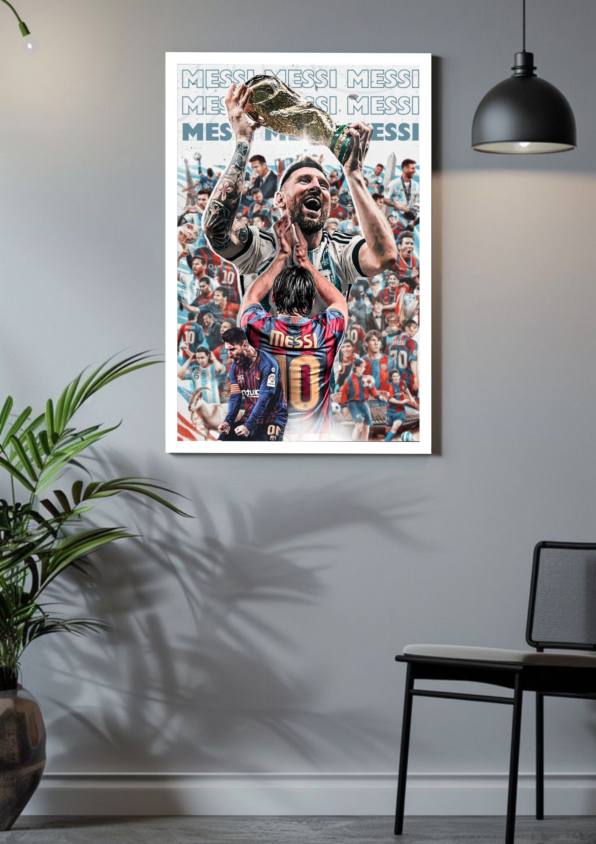 Legacy of a Legend – Messi Career Tribute Poster