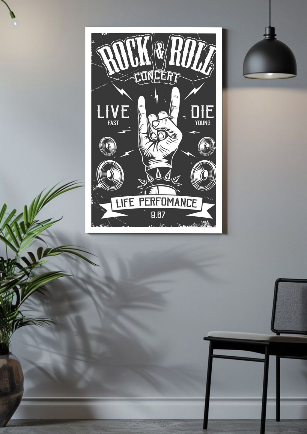 Rock & Roll Concert Poster