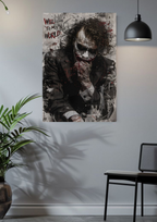 Heath Ledger’s Joker Tribute Art