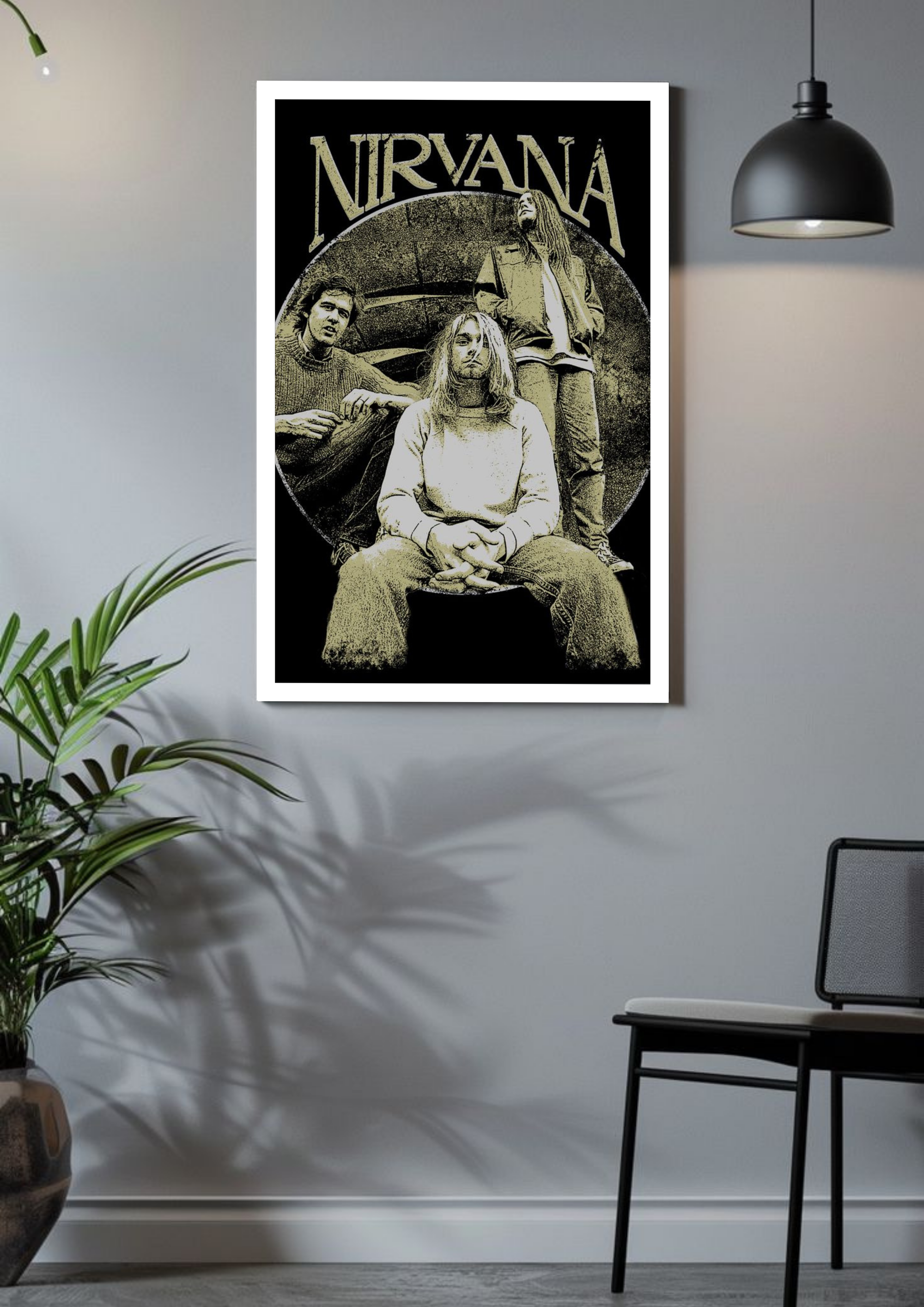 Nirvana Grunge Era Poster