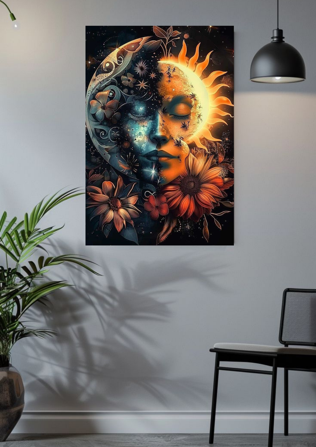 Sun & Moon Harmony Poster