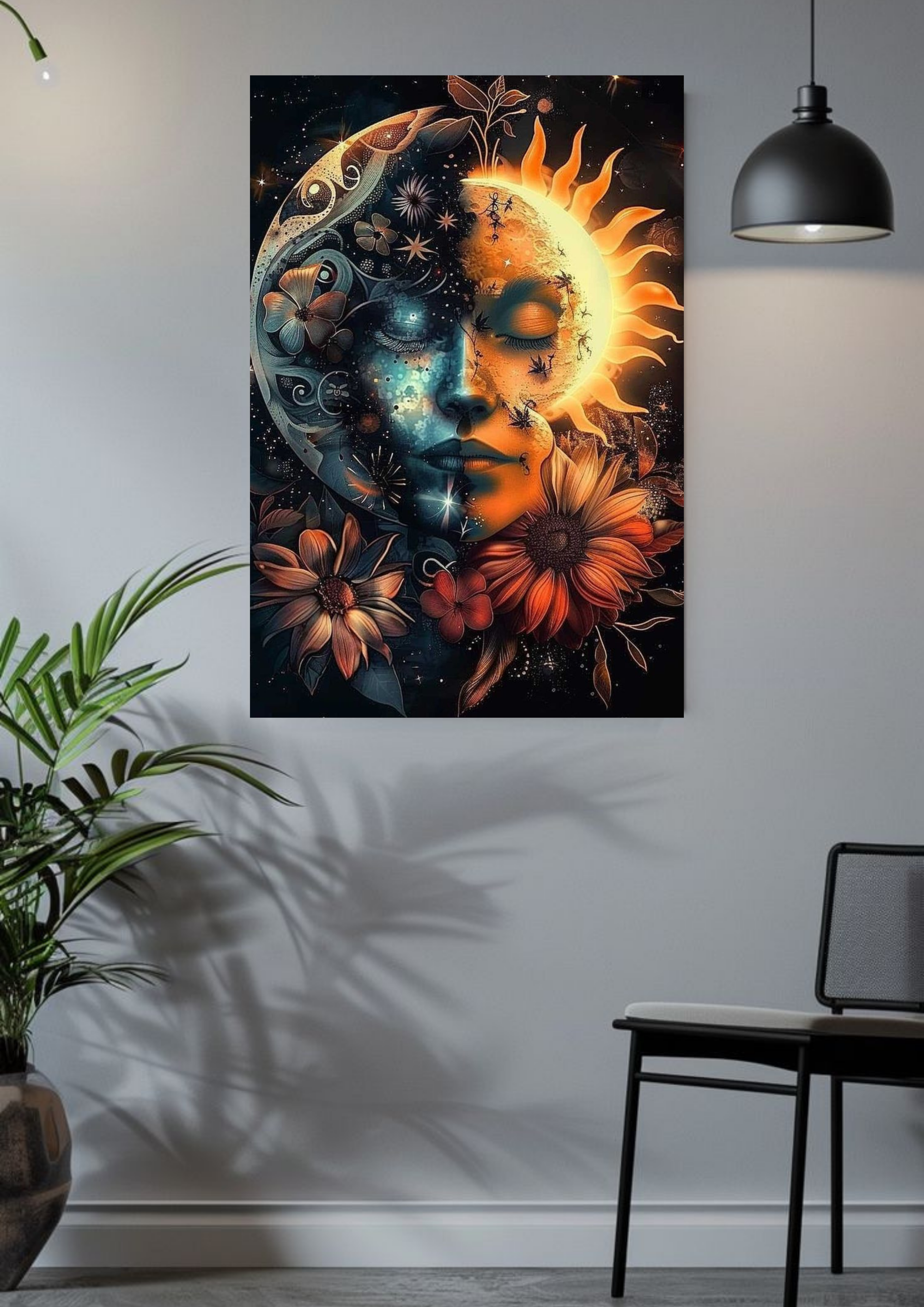 Sun & Moon Harmony Poster