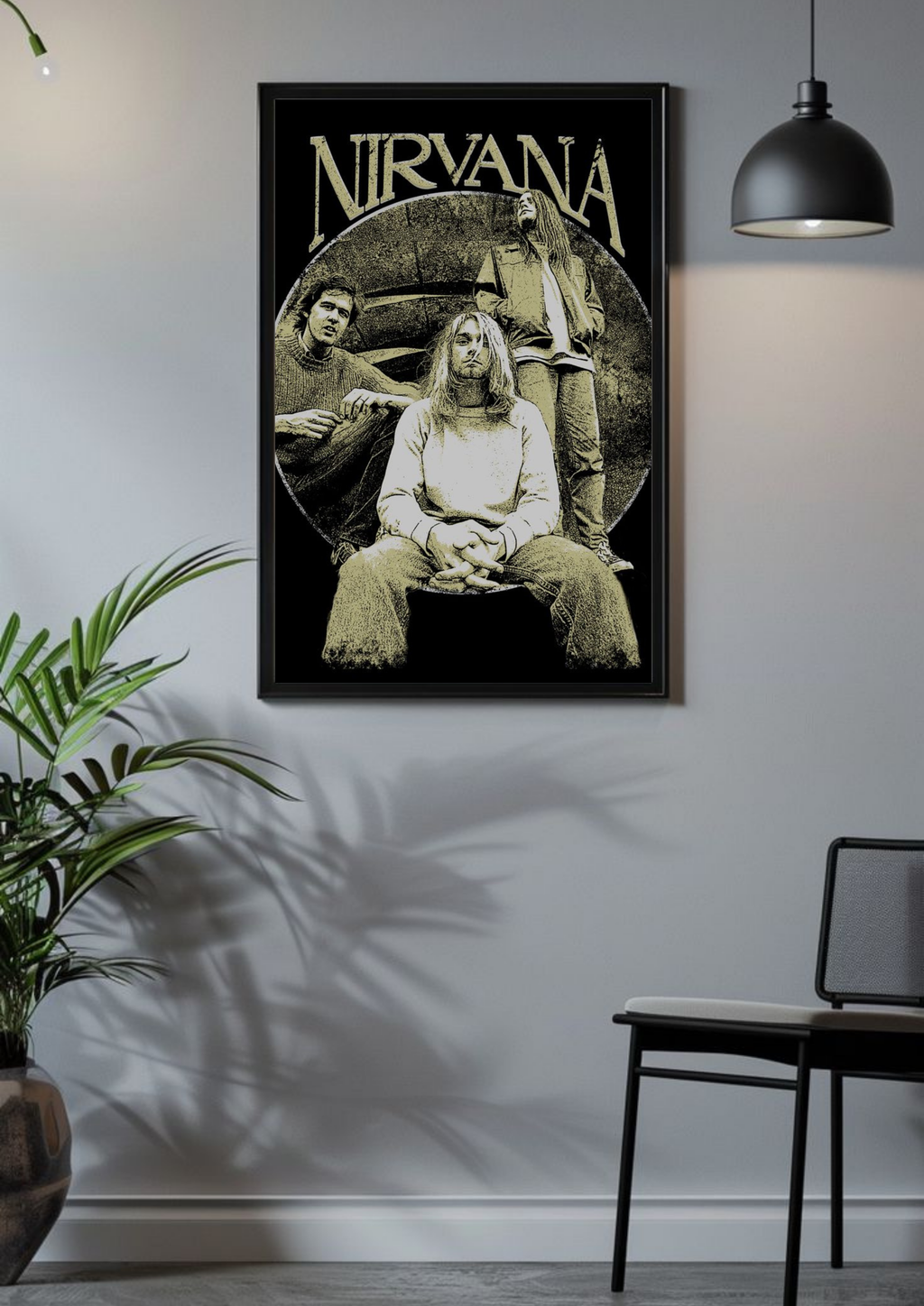 Nirvana Grunge Era Poster