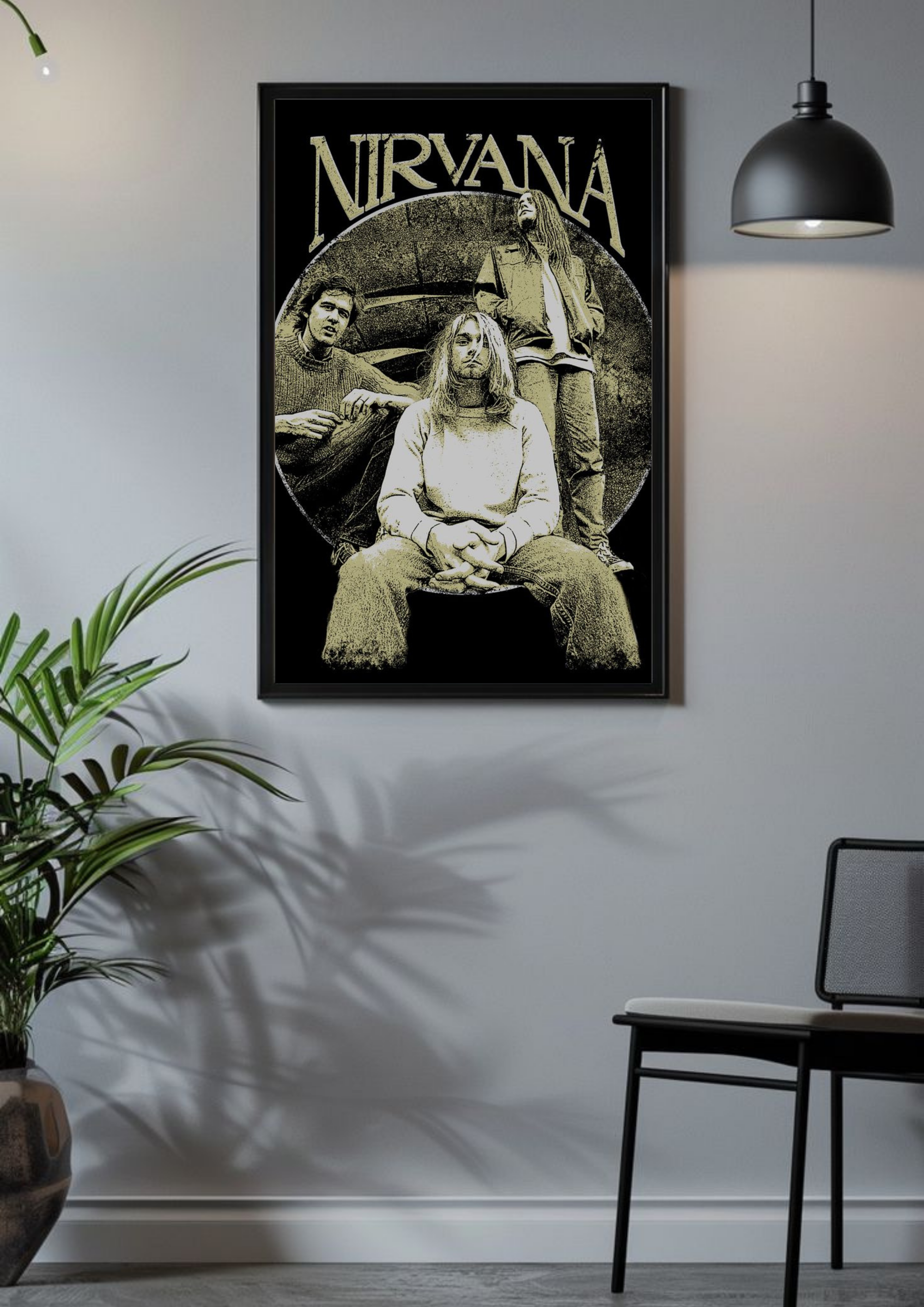 Nirvana Grunge Era Poster