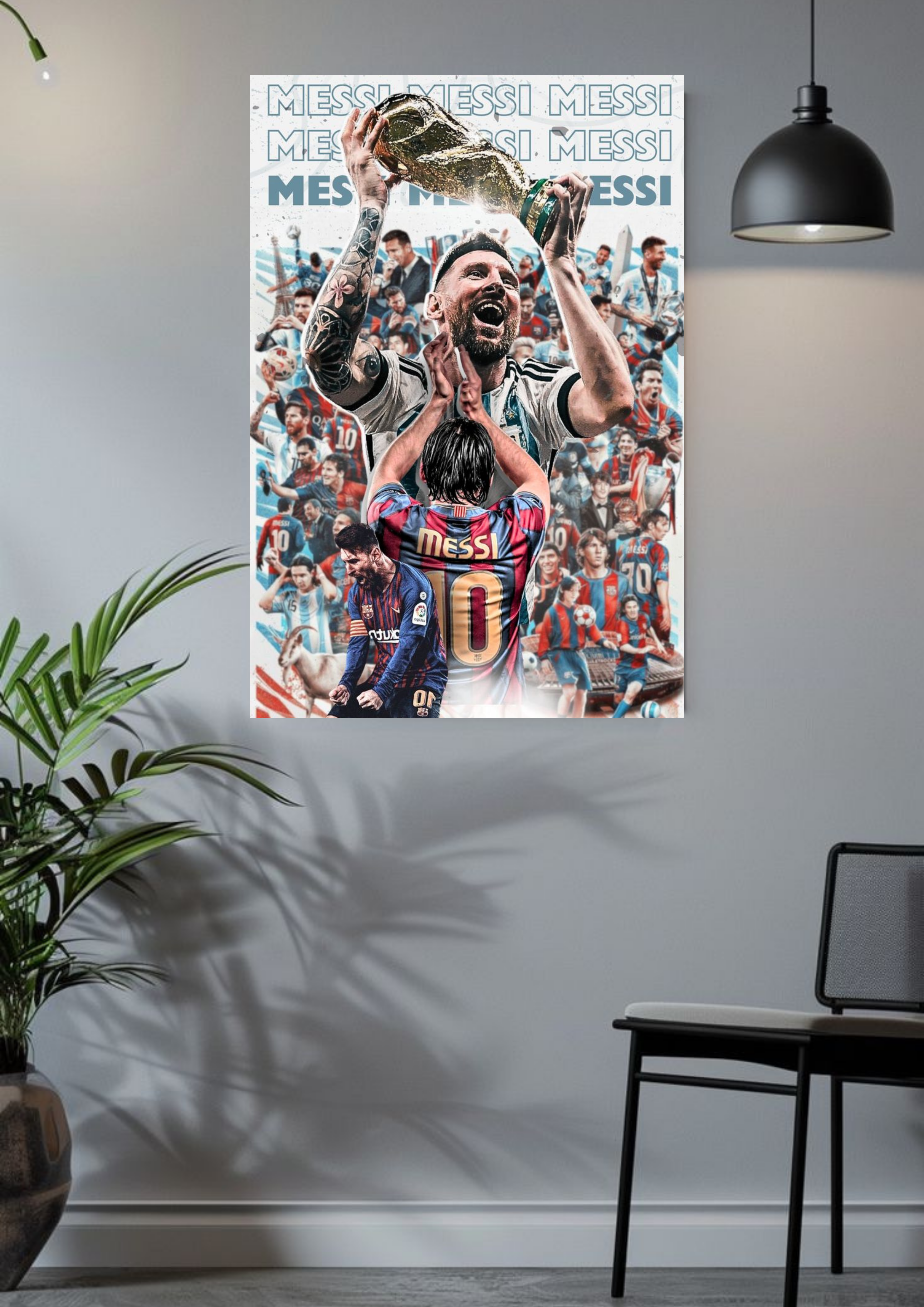 Legacy of a Legend – Messi Career Tribute Poster