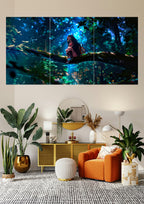 Princess Mononoke | Night Forest Perch | Anime Spirits Posters