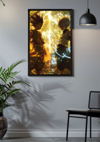 Hearts of Nen Poster – Gon x Killua Dual Energy Artwork