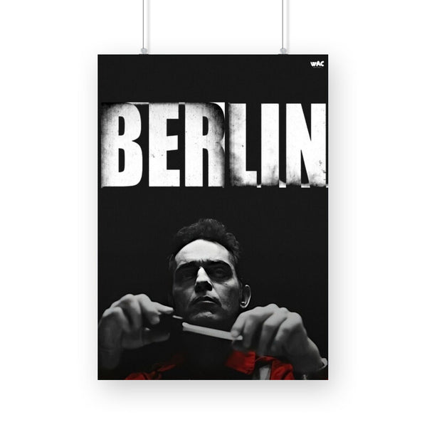 Berlin Poster – Money Heist Wall Art | Print for Fans & Collectors