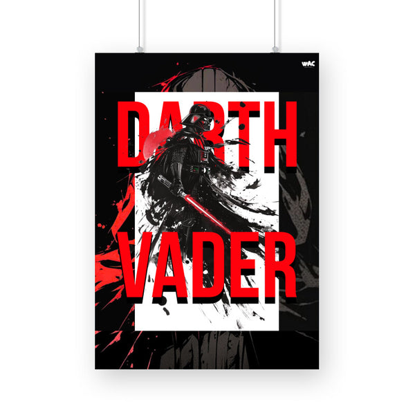 Darth Vader Poster - Wall Art | Print for Fans & Collectors